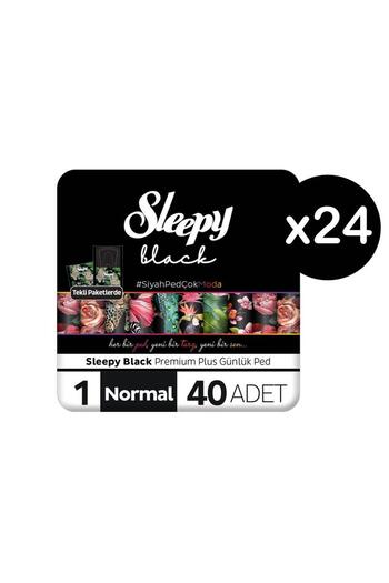 Sleepy Black Premium Plus Daily Pad Normal 960 Pieces (24 X 40)