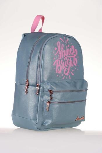 KAUKKO Gray Sparkle Backpack - K1387