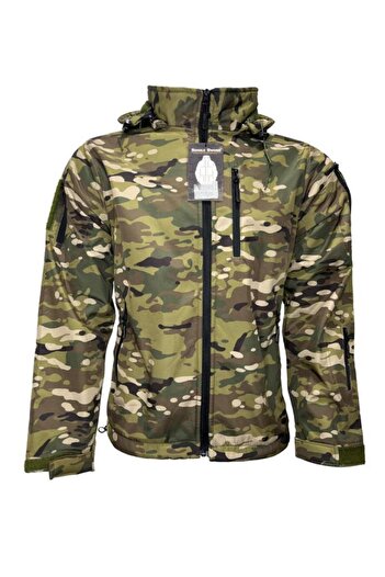 SINGLE SWORD Military Tactical Softshell Jacket (One Layer Fleece Inside) KD-3