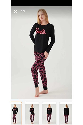 Barbie PIJAMA MAMA FIICA [Prețurile MAME FETE SUNT DIFERITE ÎN COȘ TREBUIE SINGURĂ ADAUGĂ]