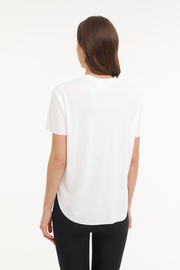 Lotto W-KESHA T-SH 4FX Ecru Women's Short Sleeve T-Shirt