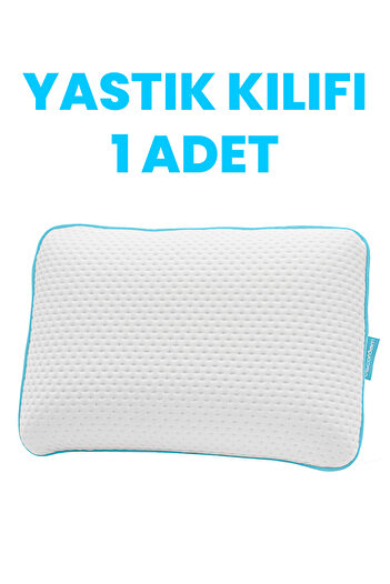 Viscofoam Pillow Case Visco Particles Orthopedic Pillow Case 1 Piece 60x40 cm