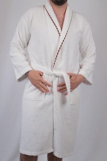 Homelover Ανδρικό μπουρνούζι από 100% βαμβάκι Special Design Extra Soft