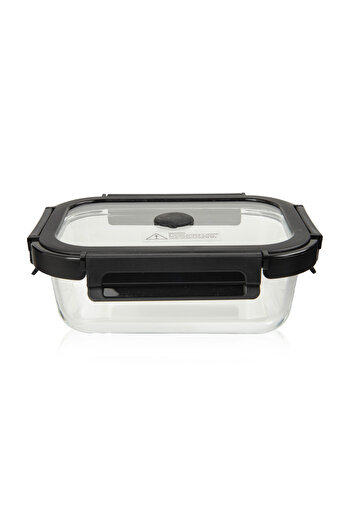 AROW Transparent Ziplock Glass Storage Container - 640 ml