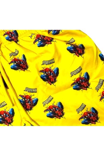 SPIDERMAN Children's swim trunks spiderman spiderman printed waist tied swimsuit shorts
