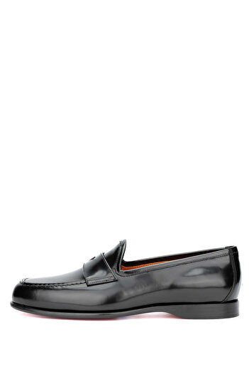 Tamer Tanca Genuine Leather Men's Black Loafer - Opening Shoes