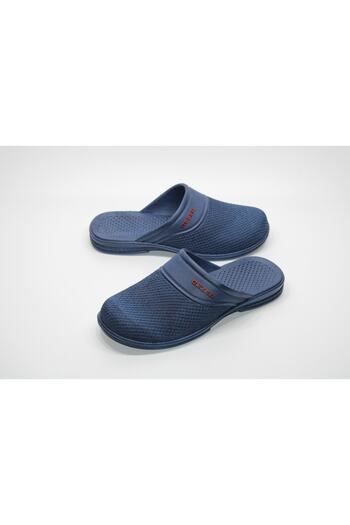 GEZER Închis Față Deschis Spatele Absolut Antiderapante Bleumarin Home Street Papuci