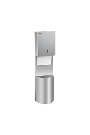 BlackBird Home Chrome Combined Z Towel Set with 400 Paper Capacity - Round