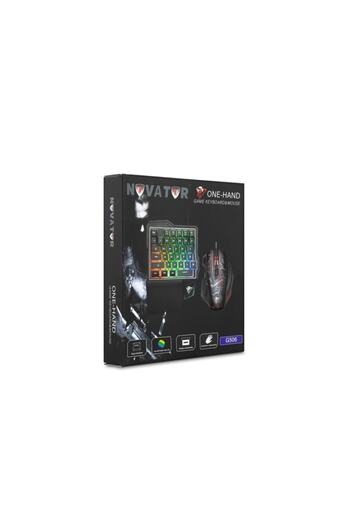 NODAR Novator G506 Oyun Klavye & Mouse Set Ledli Q (pubg Desteklemez)