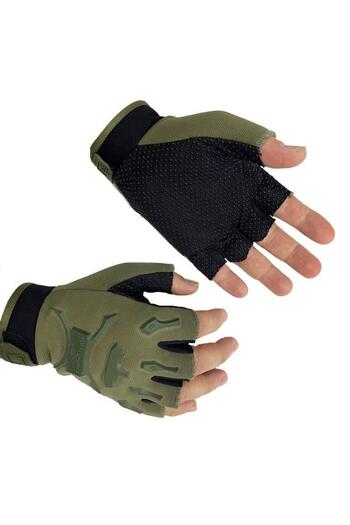 SINGLE SWORD Half Finger Tactical Gloves - Cycling Motorcycle Gloves