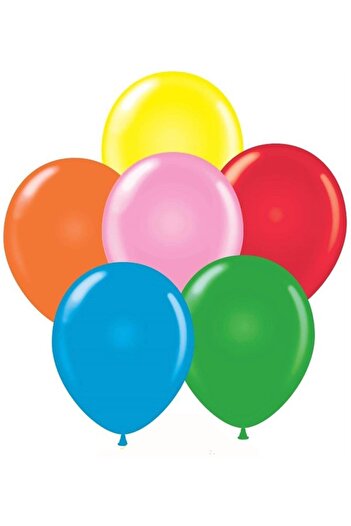 Partifabrik Mixed Color Pastel Balloon 10 Pieces