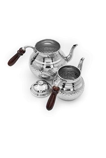 ANTEPSEPETİ BAKLAVA SLICY SILVER PLATED COPPER TEAP CANNER