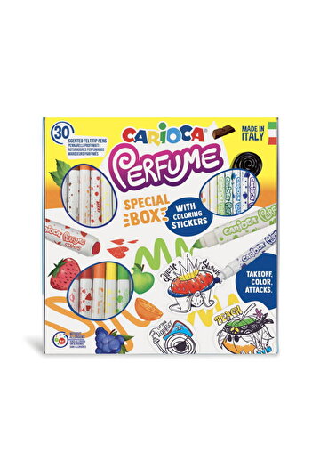 CARIOCA Scented Felt Tip Pen Special Set of 30