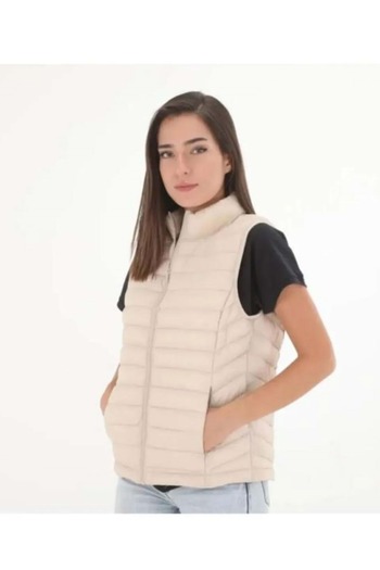 lumberjack WB 4SN34 3PR سترة قابلة للنفخ - ECRU - M - ST06888-EKRU-M