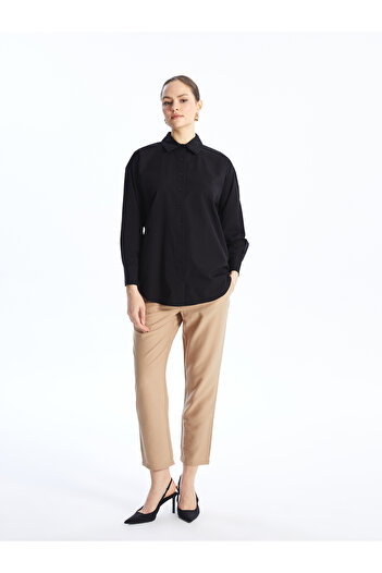 LC Waikiki Comfortable Molded Women's Trousers with Elastic Waist