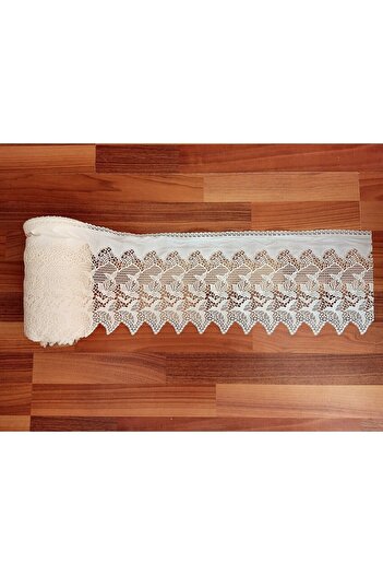 Blue Home PVC Lace Opening Non-Slip Shelf Cabinet and Drawer Cover / Size: 23 cm x 5 m - Cream05