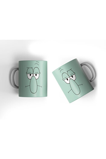 offside Squidward Cup Sponge Bob Sponge Bob Mug Cup Squidward Printed Gift Mug Cup
