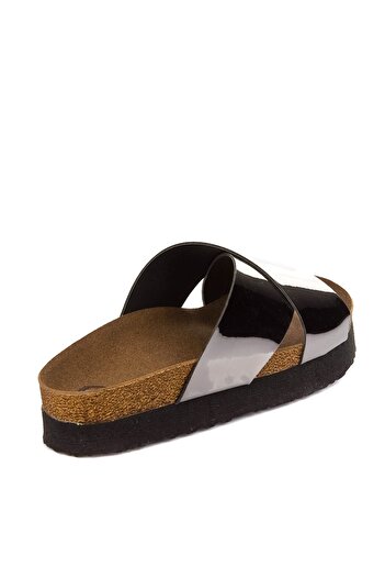 Fox Shoes Platin Kadın Terlik B777742234
