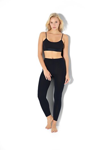 Jiber Women's Black Long Tights 570