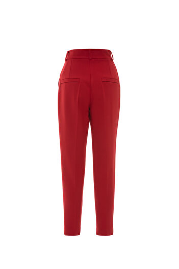 GİZİA Cepli Havuç Model Kırmızı Pantolon