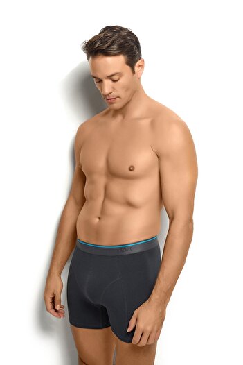 Jiber Ανδρικό Smoked Cotton Lycra Boxer 3 τεμαχίων 267