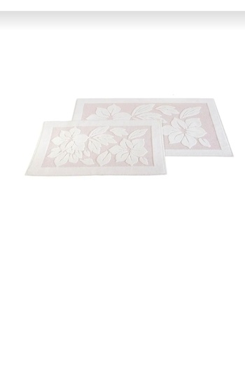 HMZ NURPAK DERYA PAMUKLU AYAK HAVLUSU VE PAS PAS 50X70,60X95