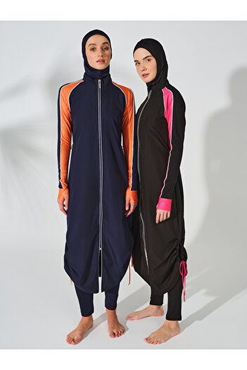 ALFASA Sports Finger-Strapped Long Hijab Swimsuit