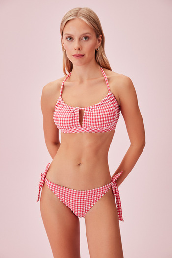 SUWEN Thick Lace Bikini Bottom