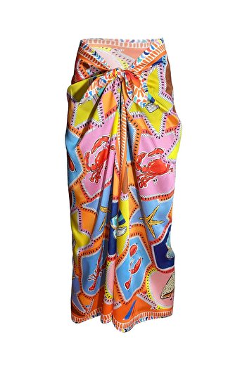 Bolder Elena Lobster Satin Pareo - 145*100 cm