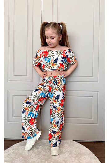 EMELCE BOUTİQUE Madonna Collar Patterned Set