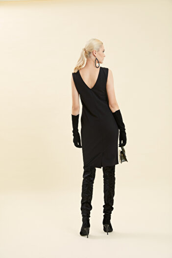 VERDA Bow Detailed Evening Dress