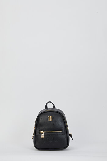 Pierre Cardin Women's Black Floater Backpack 05Po24Y1831