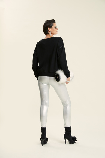 VERDA Zipper Detailed Pocket Blouse