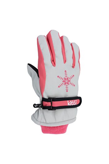 Kitti 4-8 Years Waterproof Girl's Snow Ski Gloves