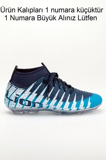Freemax Unisex Κάλτσες Crampon Παπούτσια ποδοσφαίρου Τιρκουάζ Ναυτικό Μπλε