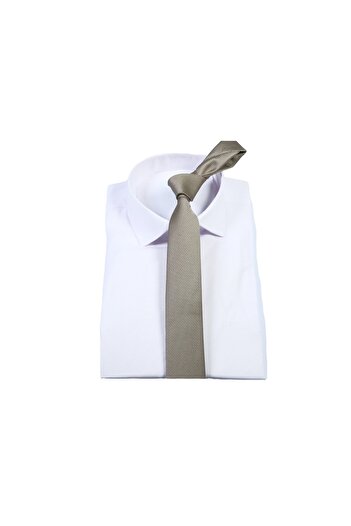 Ars Magic Box ARS Magic Box - 1st Quality Special Patterned, Uzgün Coloured 5.5 cm Wide Eyelet Tie Handkerchief Set