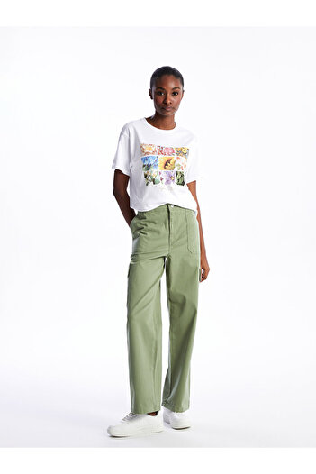 LC Waikiki Standard Fit Gabardine Women's Cargo Pants