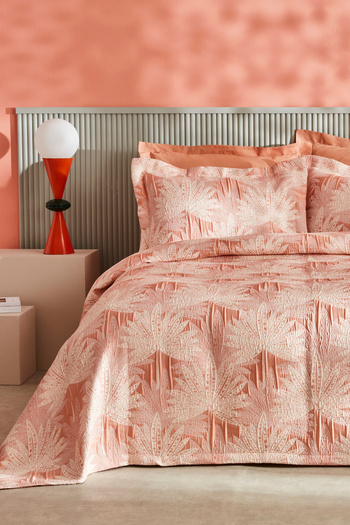 Karaca Home Reilla Double Bedspread Powder