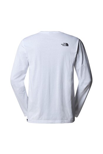 THE NORTH FACE M L/S SIMPLE DOME TEE Men's Shirt NF0A87QNFN41 White-S