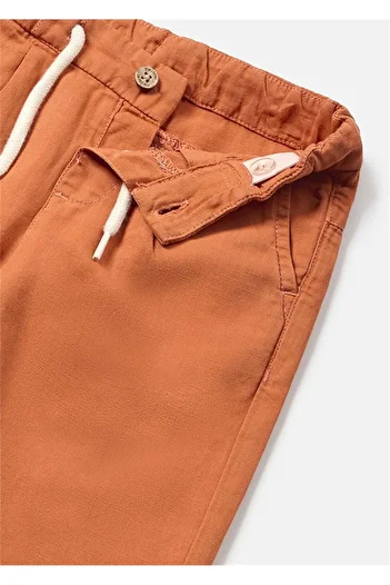 MAYORAL Baby Boy Loose Linen Trousers Tile 1541