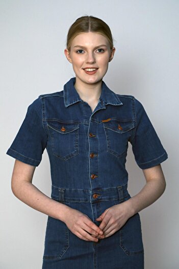 Lee Cooper Rochie de jeans pentru femei Allessi