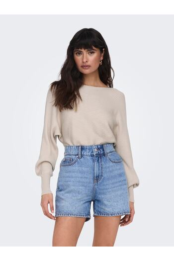 ONLY Women's Boat Neck Sweater -15226298