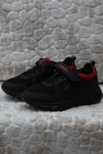 Kinetix Fender TX J - Boy Black Red Lightweight Comfortable Shoes