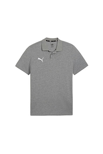 Puma Teamgoal Casuals πόλο προπόνηση ανδρικού ποδοσφαίρου μπλούζα πόλο65860533 Γκρι