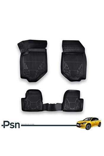 Psn Peugeot 208 Mk2 (2020-..) Ile Uyumlu - Araca Özel Paspas