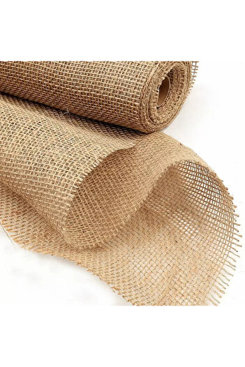 ege çuval 1 Meter Wicker Sack - Natural Jute Fabric