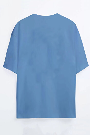 Harmandar Μπλουζάκι Anime Shark Printed Oversize