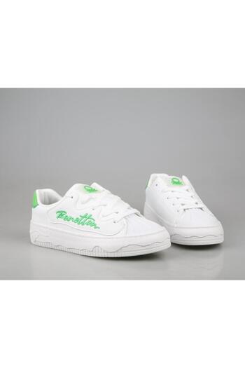 Benetton United Colors Of Benetton BNl-10102 Beyaz Yeşil Unisex Sneakers