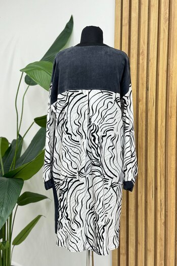 FUAT GÜRSEN Back Jacquard Printed Tunic