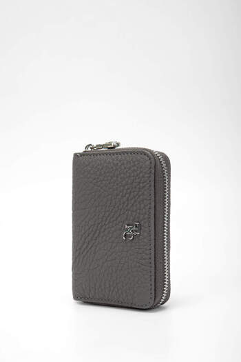 Tamer Tanca Women's Genuine Leather Gray Wallet